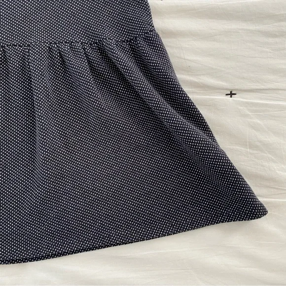 Anthropologie Puella Women's Textured Abingdon Dress Extra Small Gray/Black - Picture 7 of 8